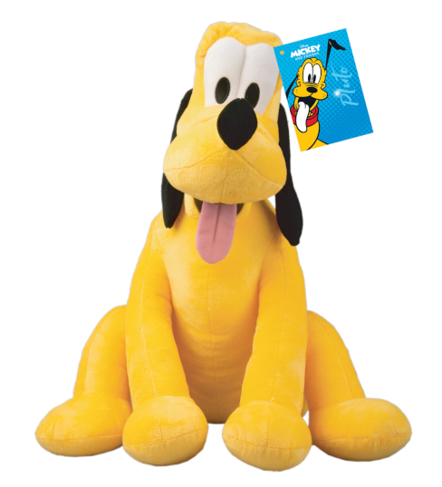 (Mis 7) ANIMAL FRIENDS PLUTO Peluche 45cm Seduto c/suono…x12